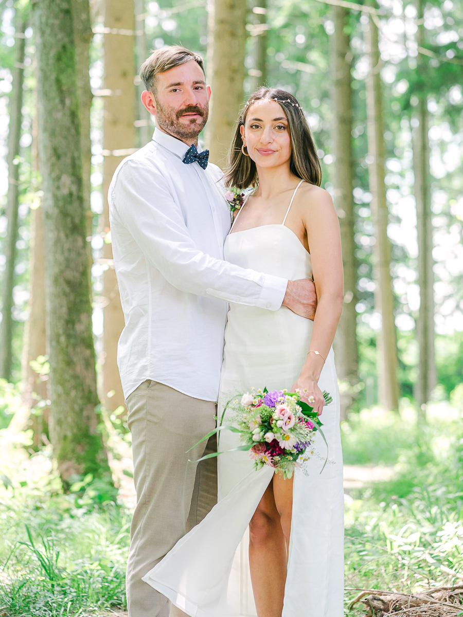Fotoshooting Hochzeit im Grünen