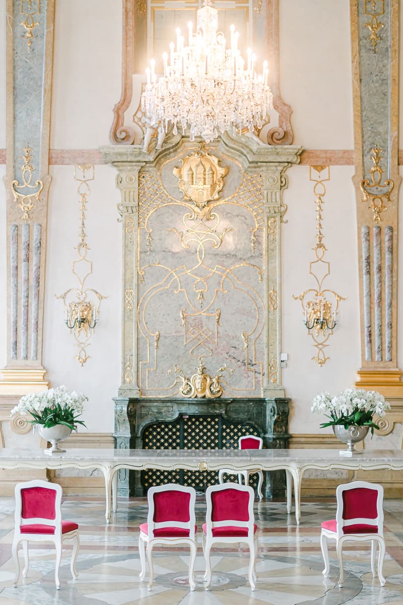 Hochzeit Trausaal Schloss Mirabell Salzburg
